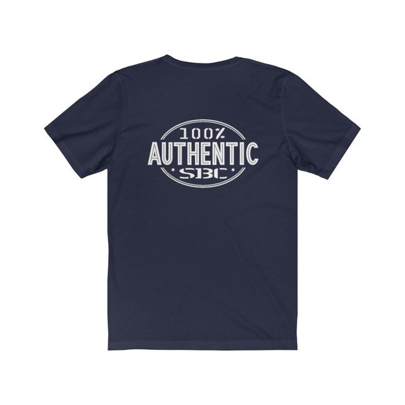 SBC Hustlin Short Sleeve Navy Tee - Picture 2 of 16